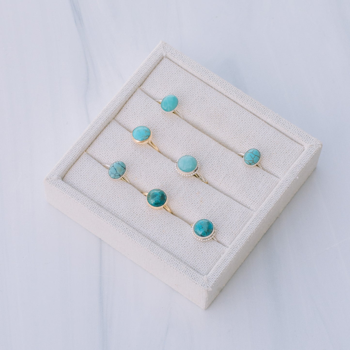 Silver Chrysocolla Ring - Lux Reve