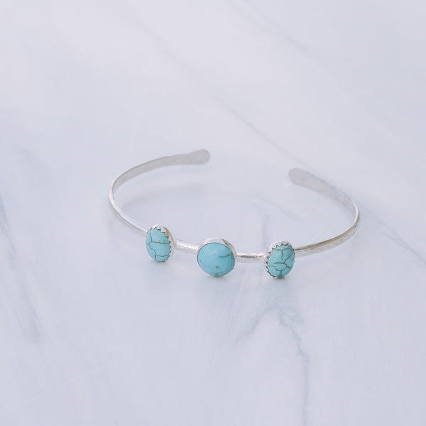 Magnesite Turquoise Bracelet - Lux Reve