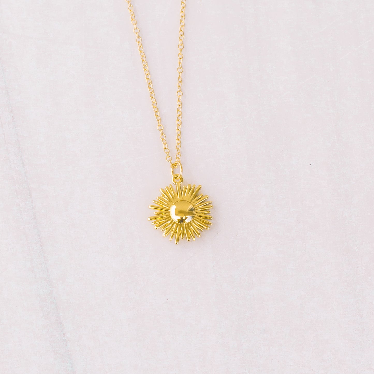 Gold Sunshine Necklace - Lux Reve