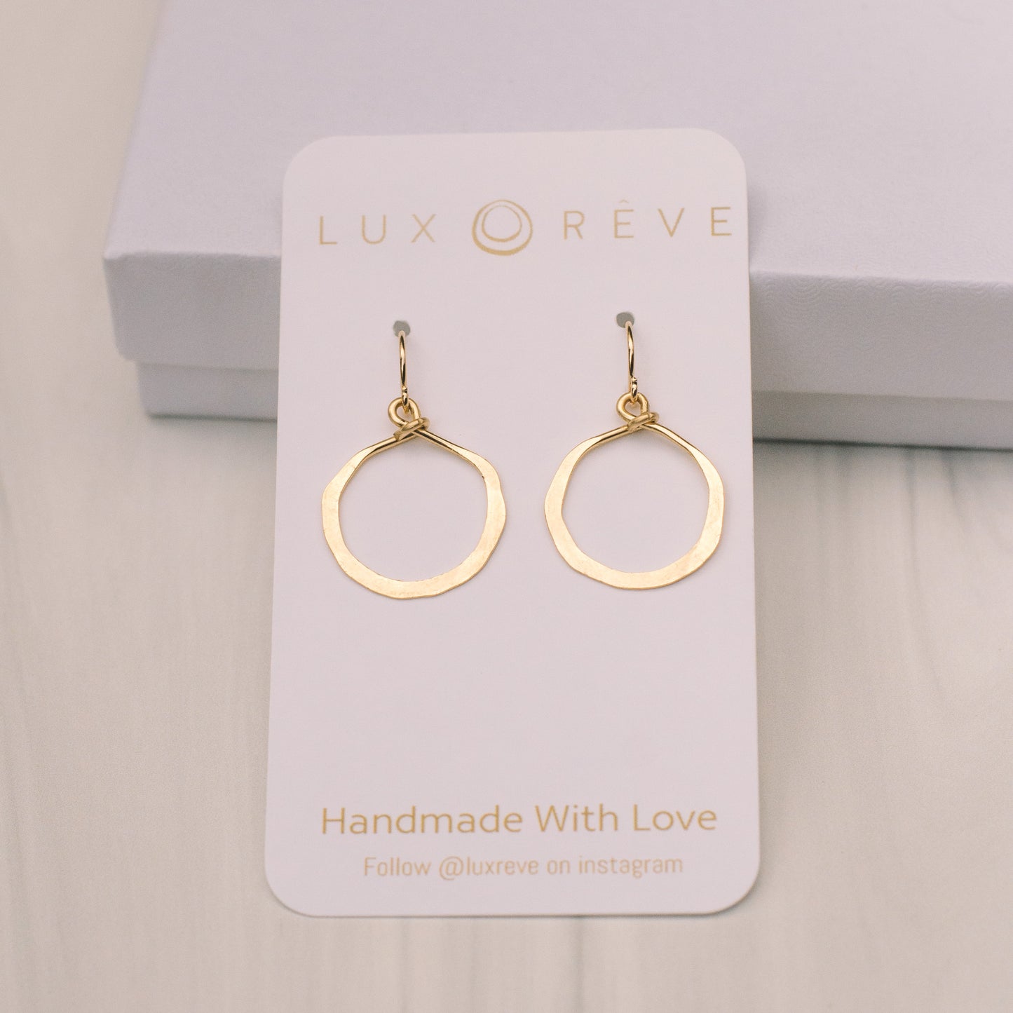 Simple Hoop Earrings - Lux Reve