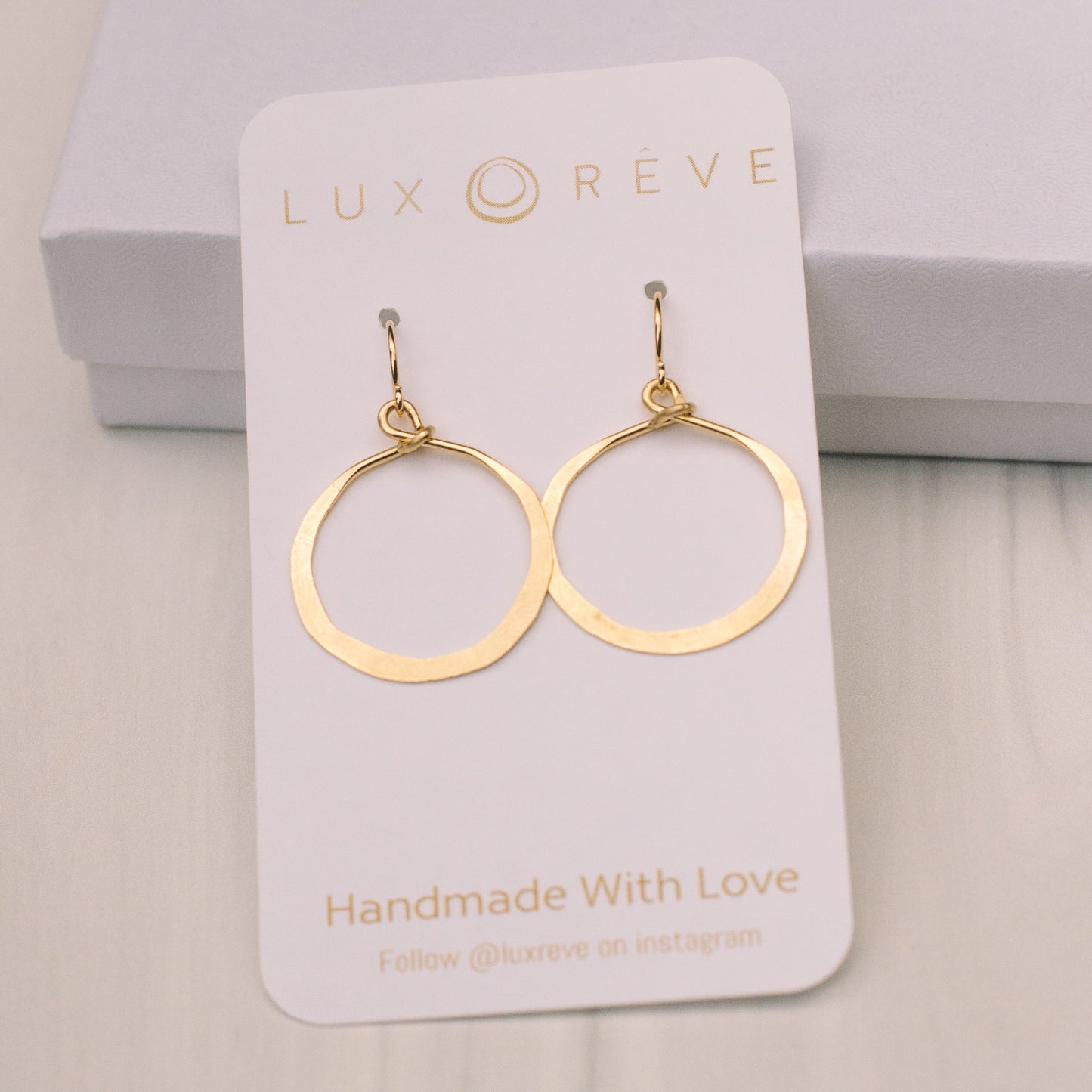 Simple Hoop Earrings - Lux Reve