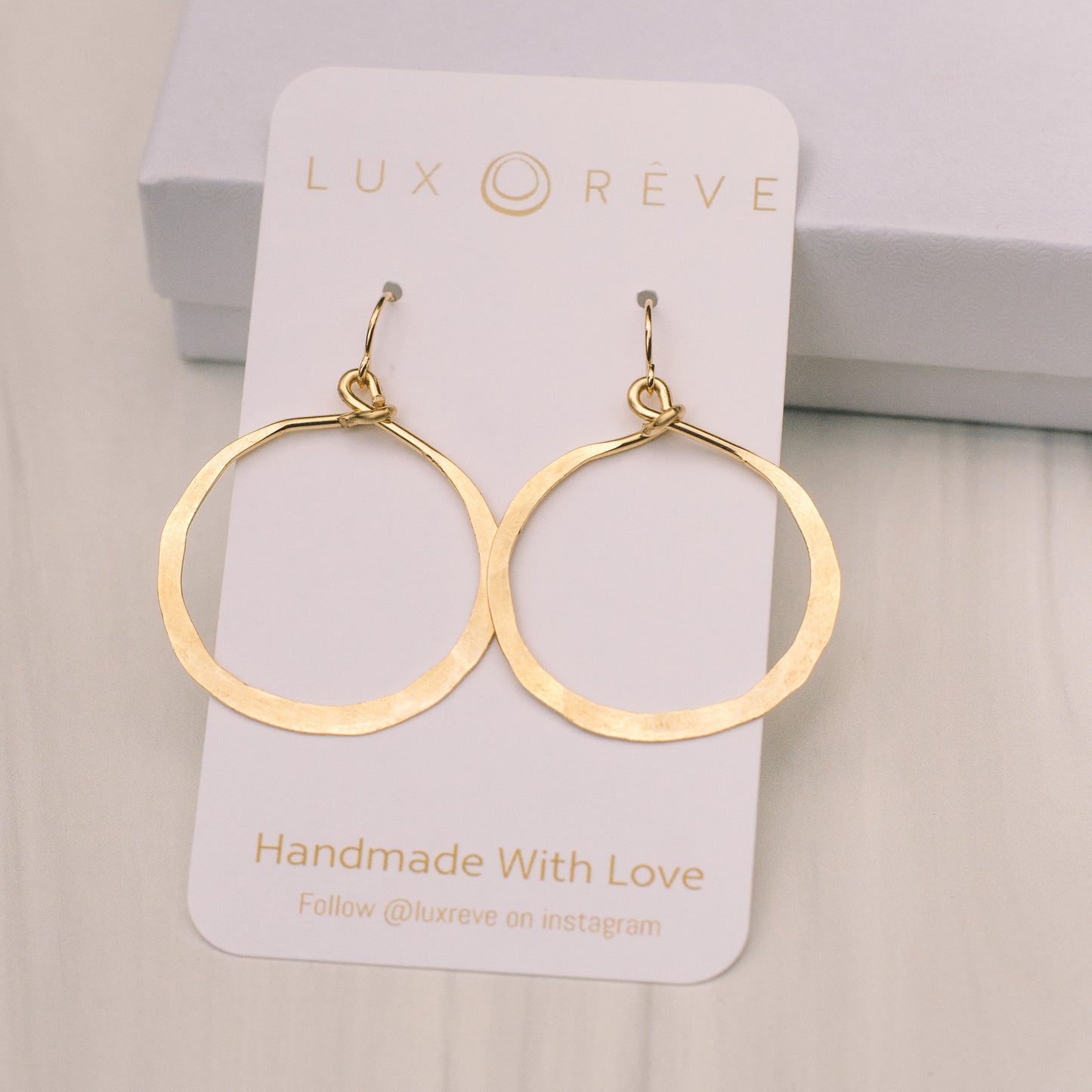 Simple Hoop Earrings - Lux Reve