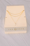 Adjustable Pearl Necklace - Lux Reve