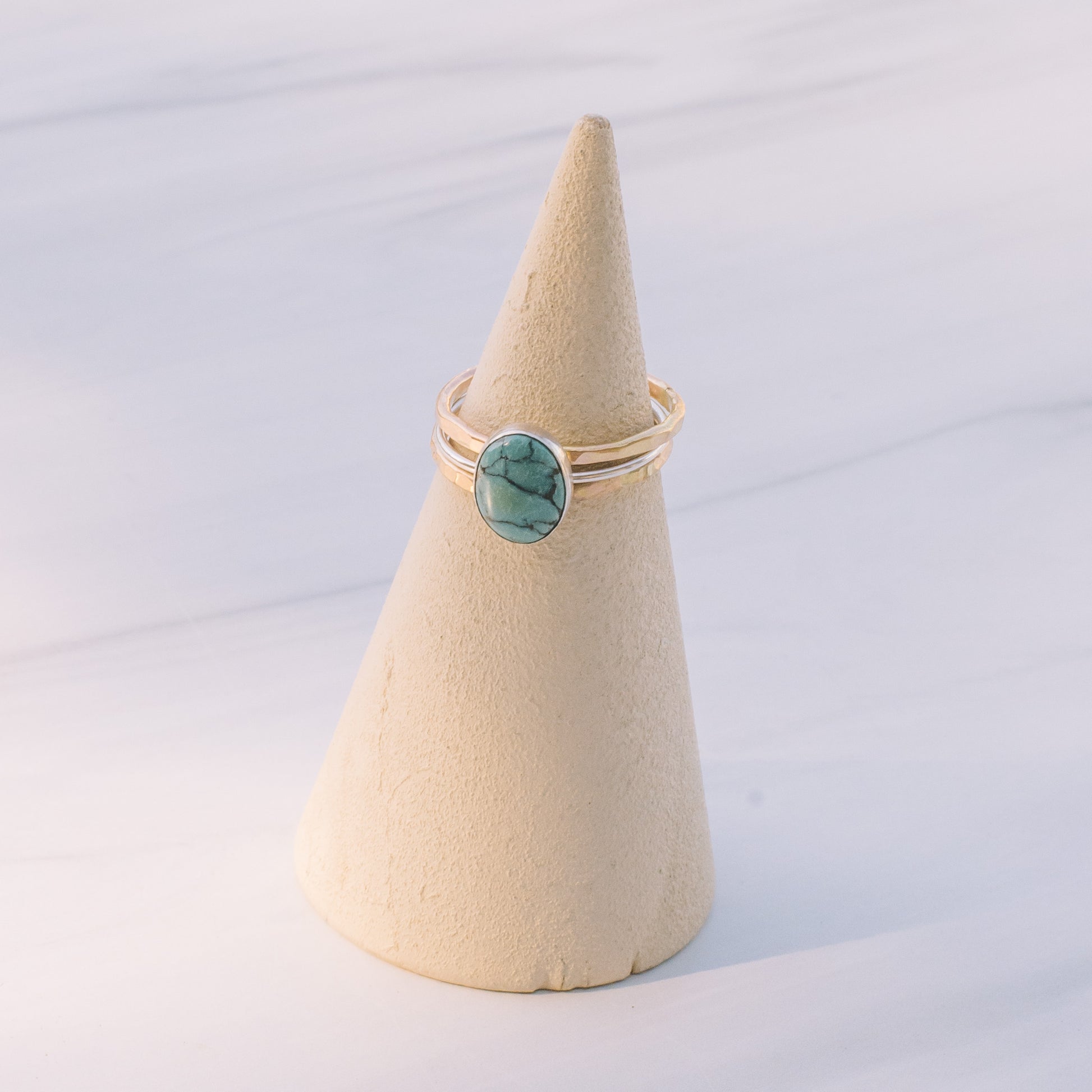 Silver Turquoise Ring - Lux Reve