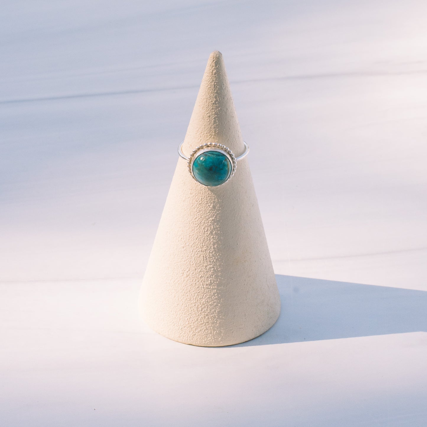 Silver Chrysocolla Ring - Lux Reve