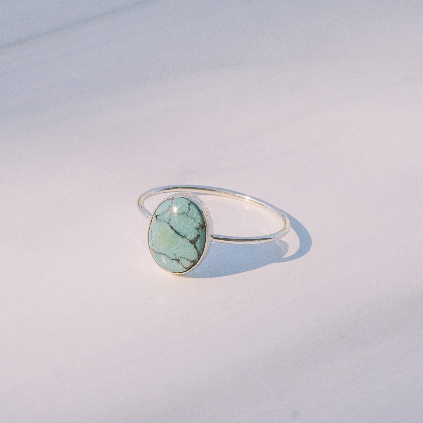 Silver Turquoise Ring - Lux Reve