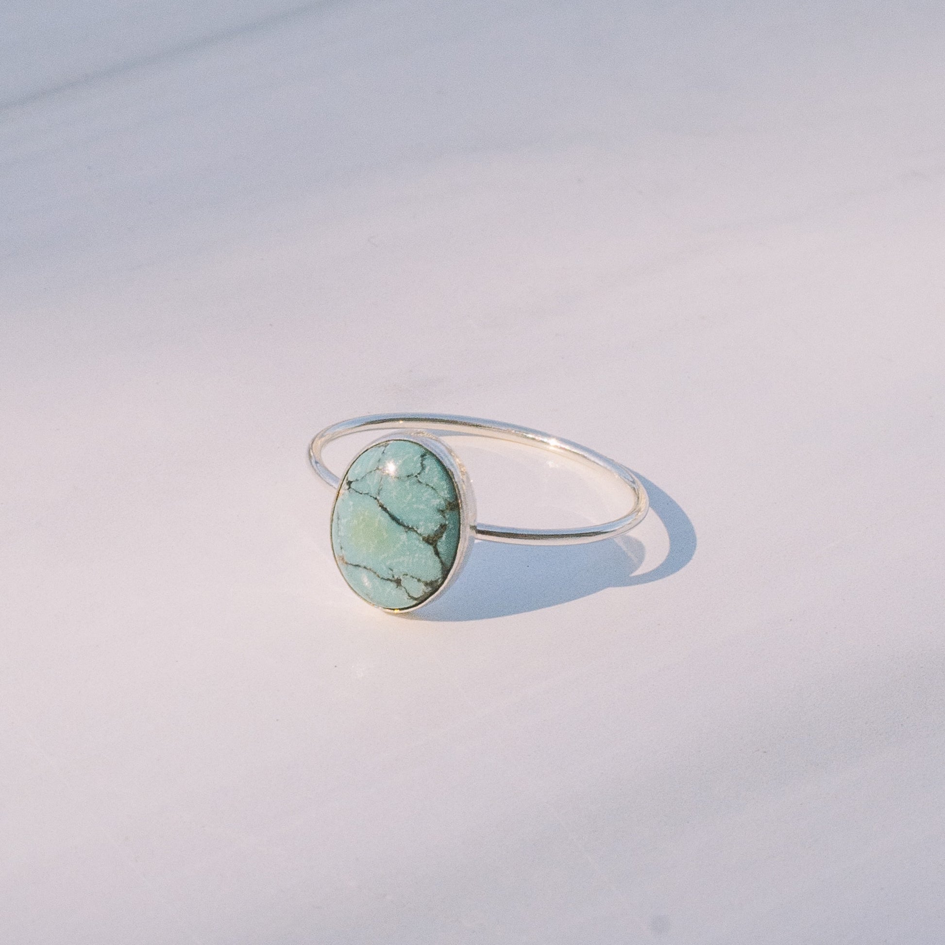 Silver Turquoise Ring - Lux Reve