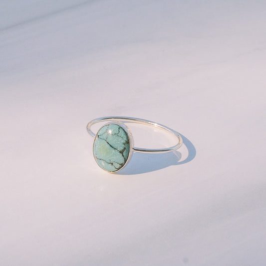 Silver Turquoise Ring - Lux Reve