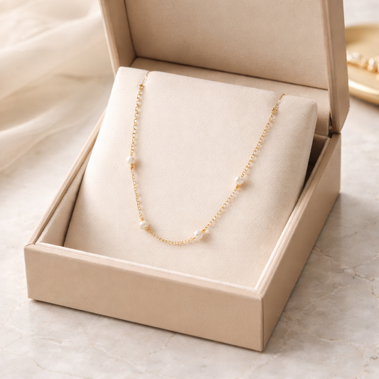 Classic Pearl Necklace - Lux Reve