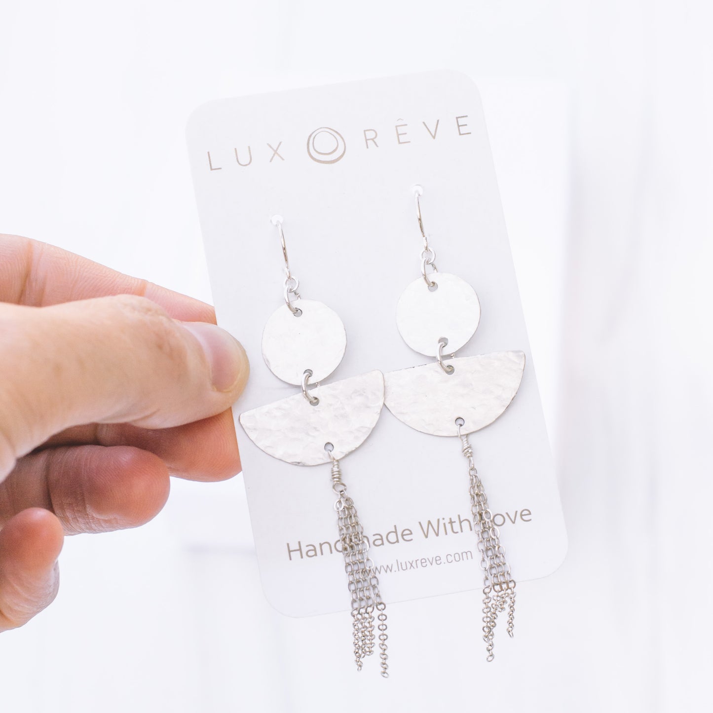 Gold Boho Dangle Statement Earrings - Lux Reve