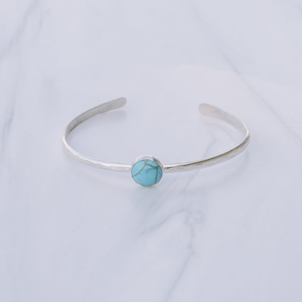 Sky Blue Turquoise Bracelet - Lux Reve