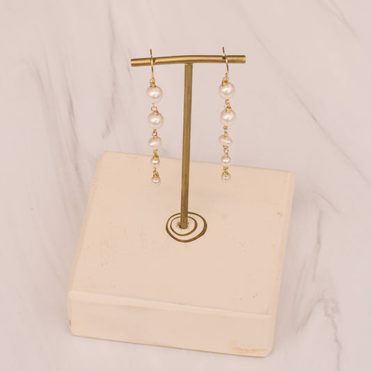 Freshwater Pearl Drop Earrings