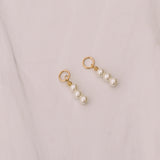 Three Pearl Earring Charms - Lux Reve