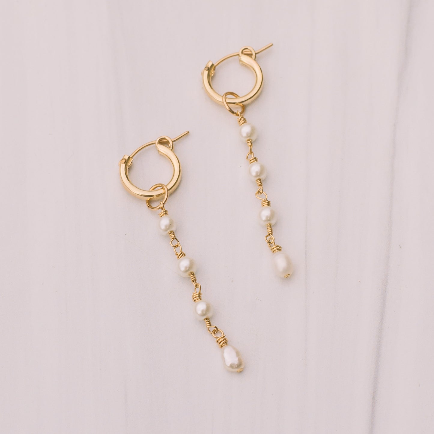 Four Pearl Earring Charms - Lux Reve