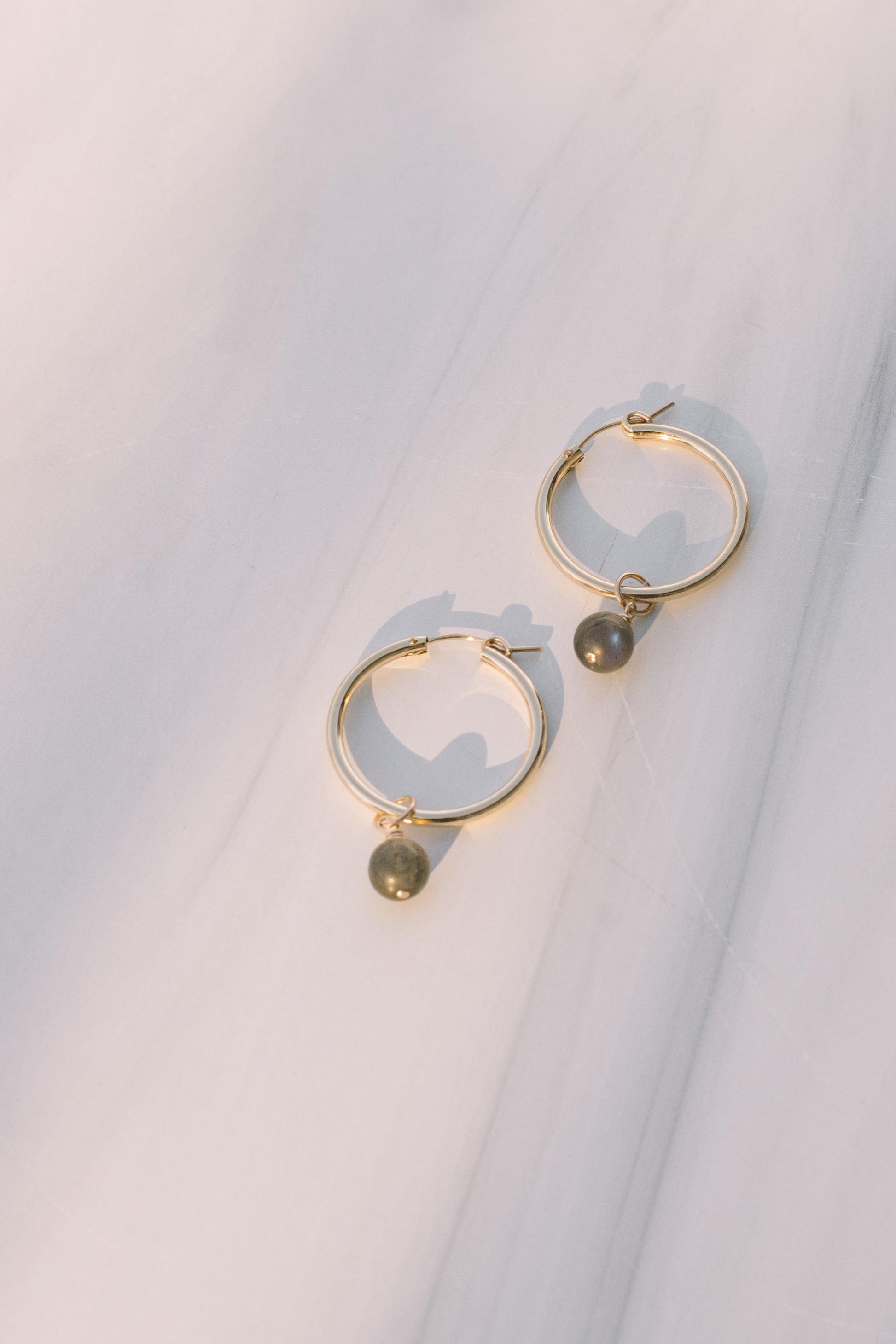 Labradorite Earring Charms - Lux Reve