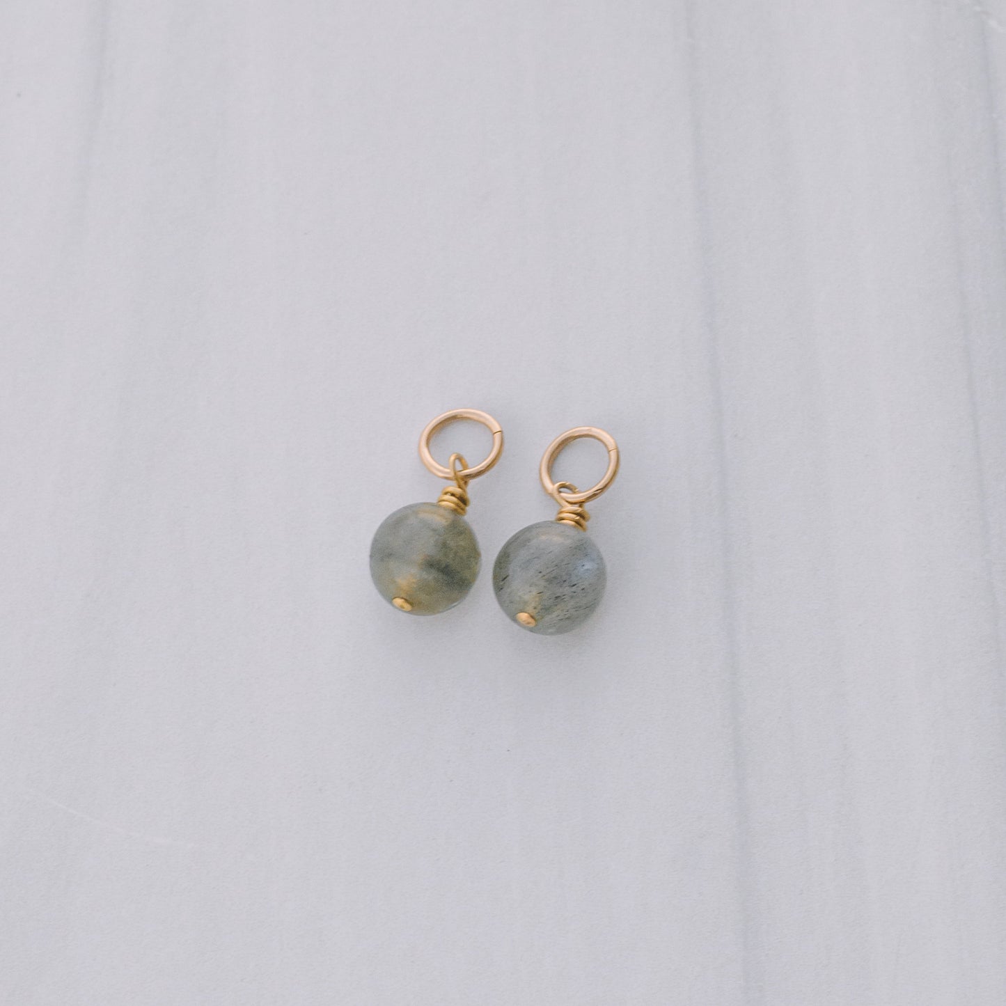 Labradorite Earring Charms - Lux Reve