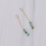 Turquoise Drop Earring Charms - Lux Reve