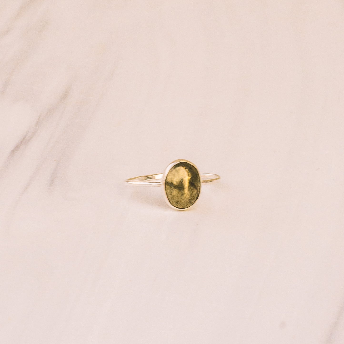 Silver Pyrite Ring - Lux Reve