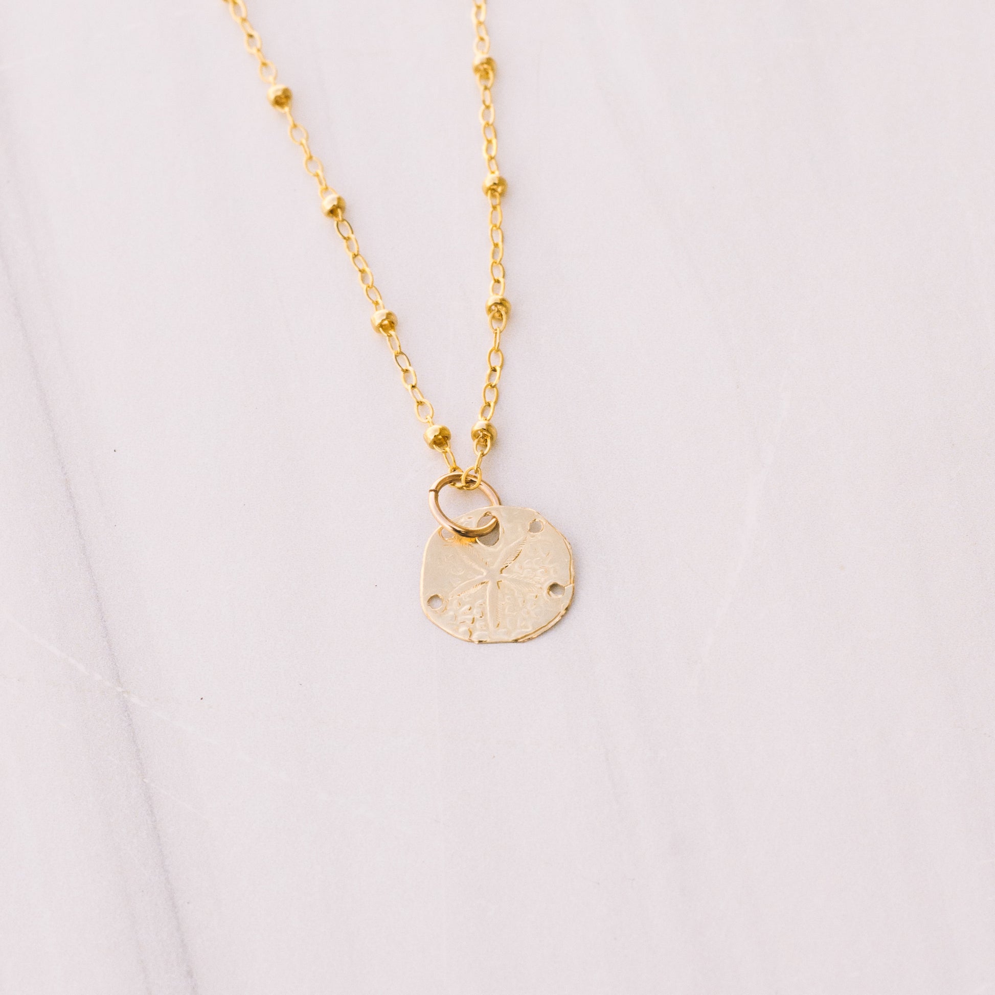 Sand Dollar Gold-filled Necklace - Lux Reve