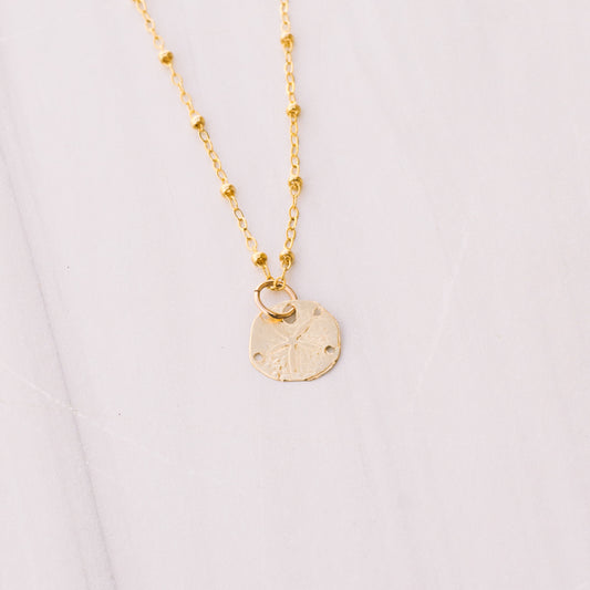 Sand Dollar Gold-filled Necklace - Lux Reve