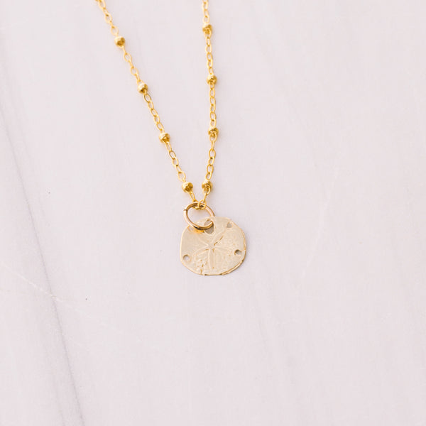 Sand Dollar Gold-filled Necklace - Lux Reve