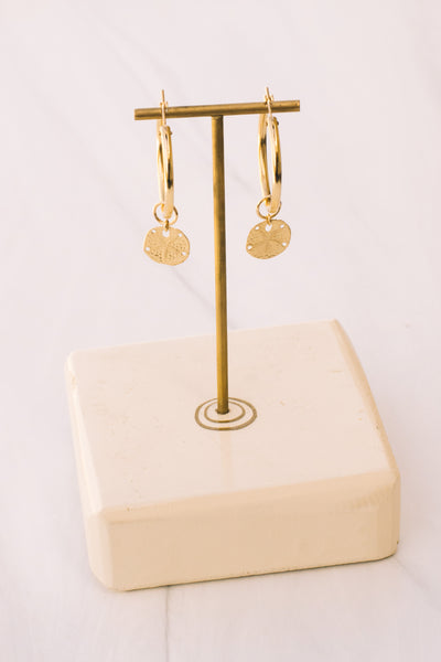 Sand Dollar Earring Charms - Lux Reve