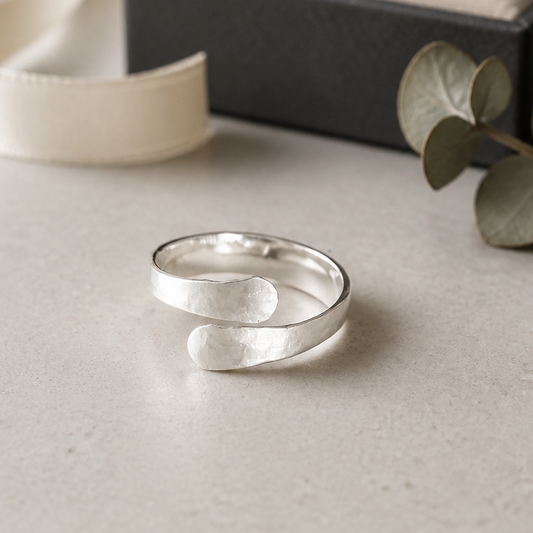 Sterling Silver Wrap Ring - Lux Reve