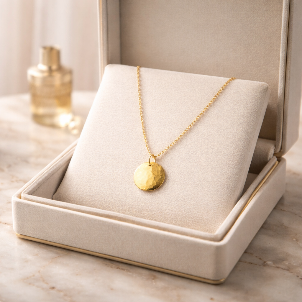 Gold-filled Coin Necklace - Lux Reve