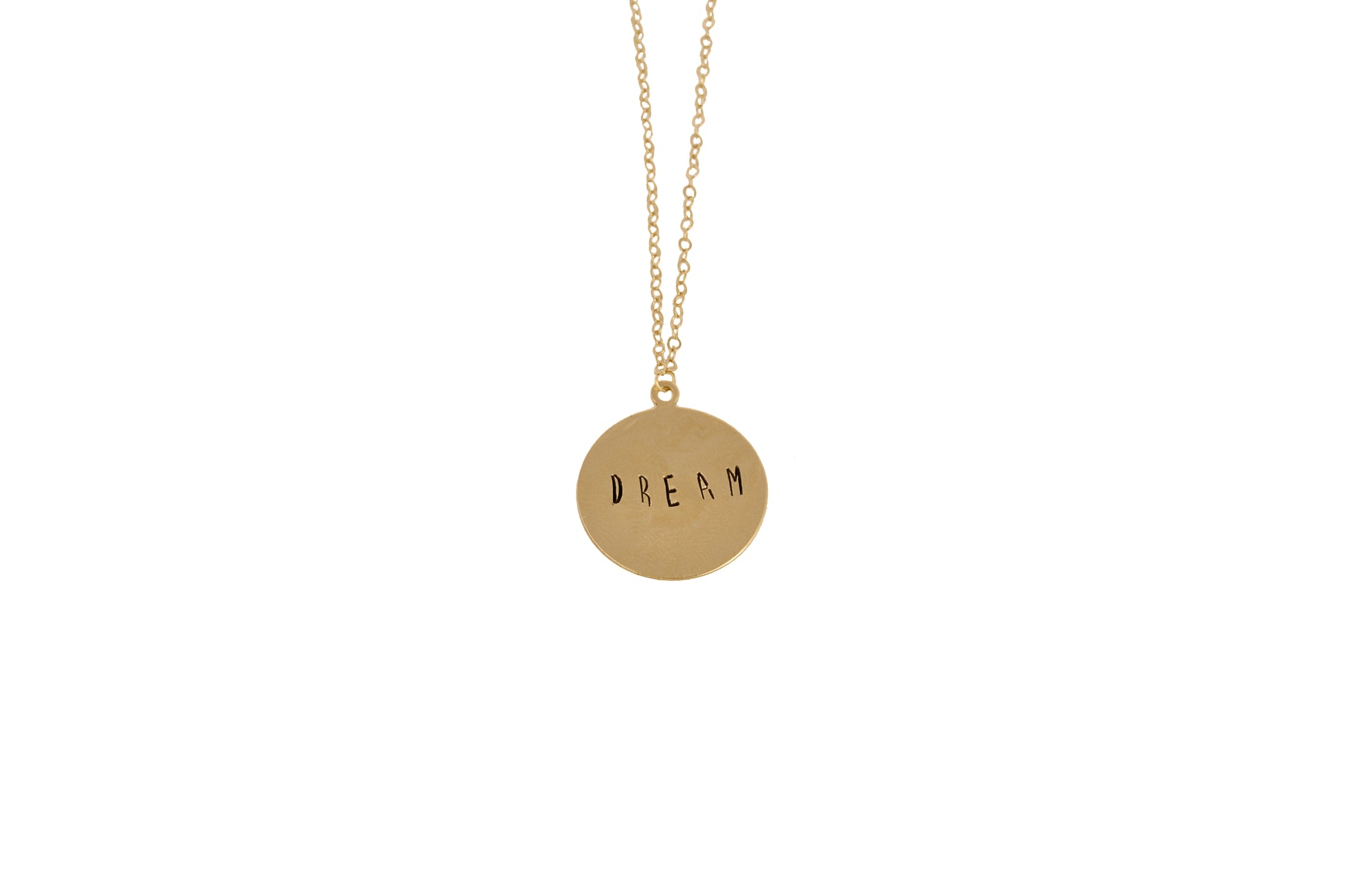 Dream Large Coin Long Necklace - Lux Reve