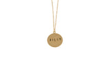 Dream Large Coin Long Necklace - Lux Reve