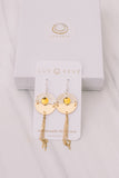 Sunrise Citrine Tassel Earrings - Lux Reve