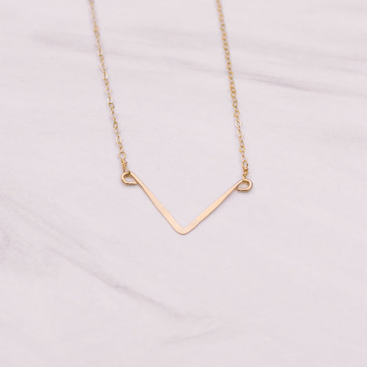 Mini V Short Necklace - Lux Reve