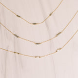 Labradorite beaded Necklace - Lux Reve