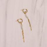 Pearl Tassel Earrings - Lux Reve