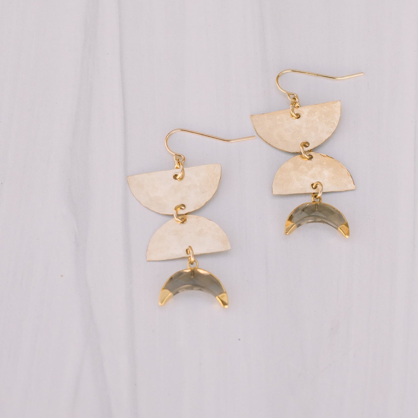 Boho Half Moon Earrings - Lux Reve