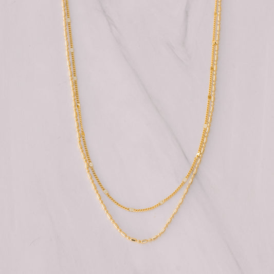 Brass Double Chain Coker - Lux Reve