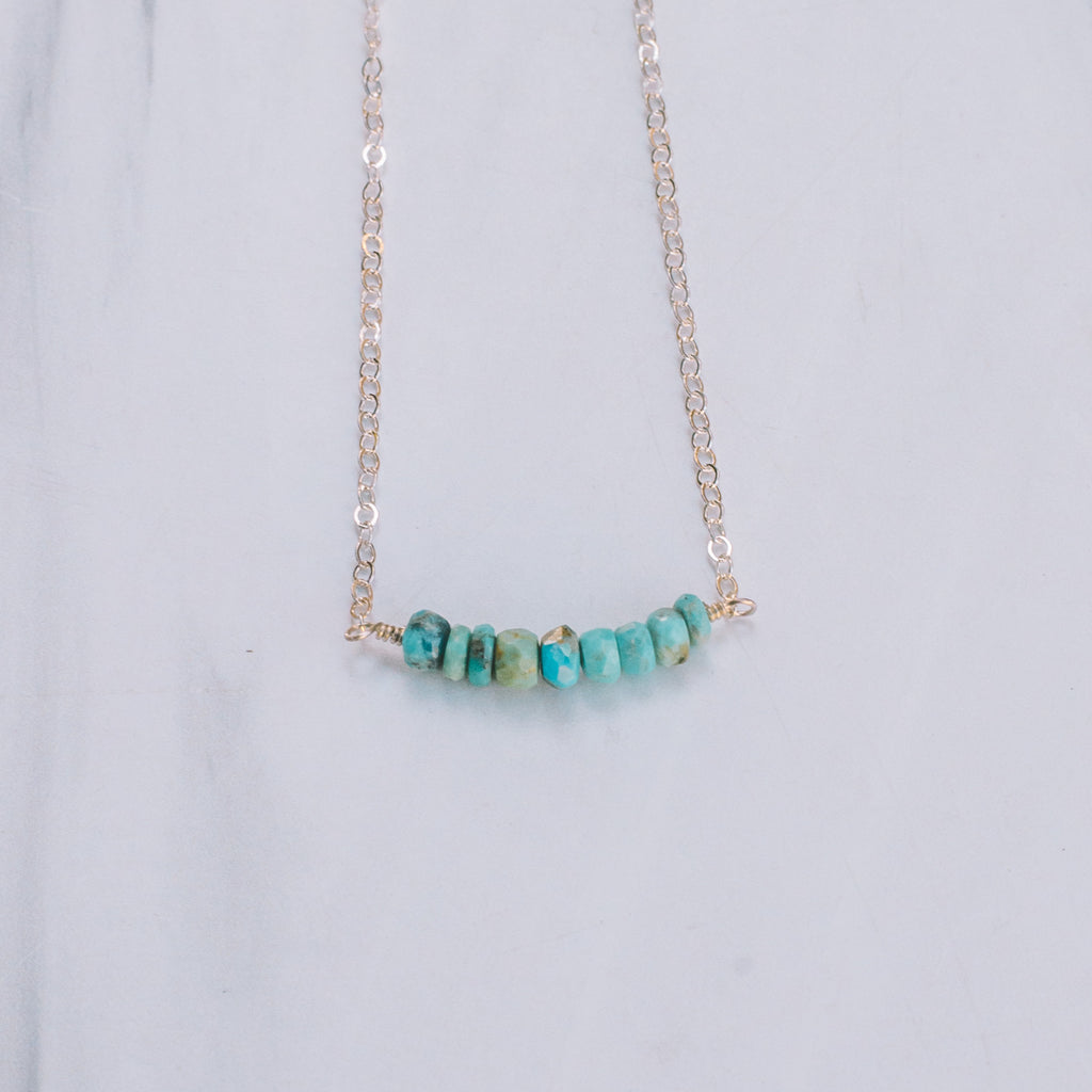 Dainty Turquoise colorful Necklace - Nest Pretty Things